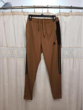 Adidas Pants Mens Small Gold Tiro 21 Jogger Tapered Track Soccer